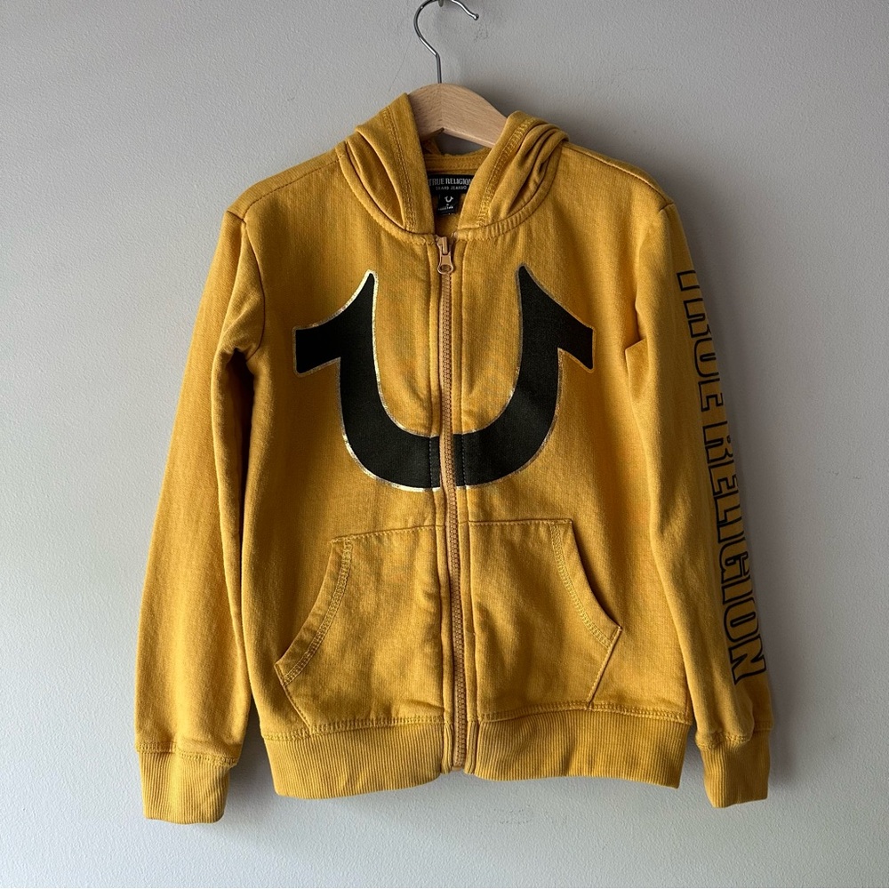 True Religion Hooded Zip-Up Jacket